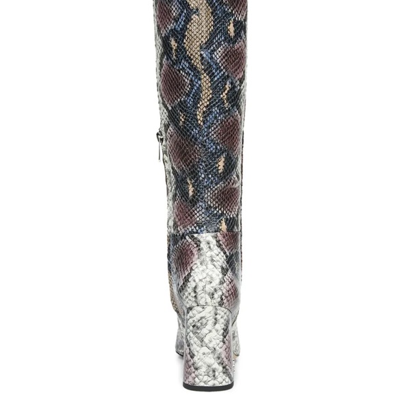Clarem Boot SAM EDELMAN Embossed Snakeskin NWT retail $224.99 - Picture 4 of 7